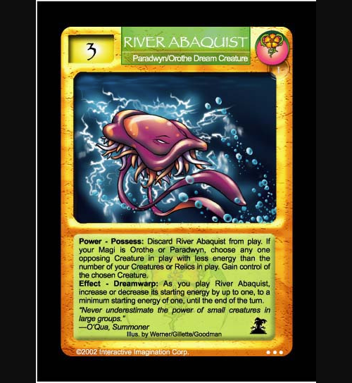 River Abaquist - Paradwyn